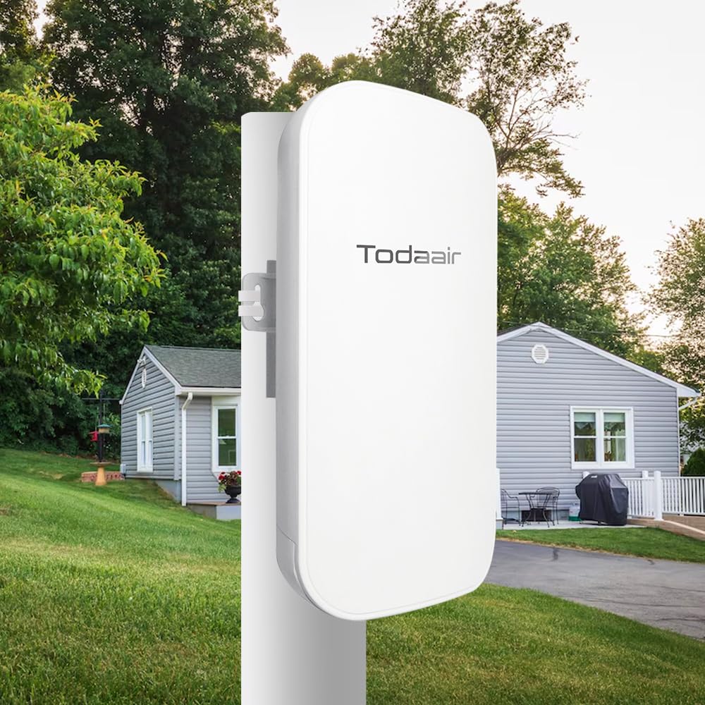 Outdoor WiFi Extender?WiFi Booster | Repeater & AP Mode?IP65 Weatherproof | Up to 300Mbps WiFi Repeater