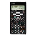 Sharp EL-531TGBBW 12-Digit Scientific/Engineering Calculator with Protective Hard Cover, LCD Display, Great for Students and Professionals, Black