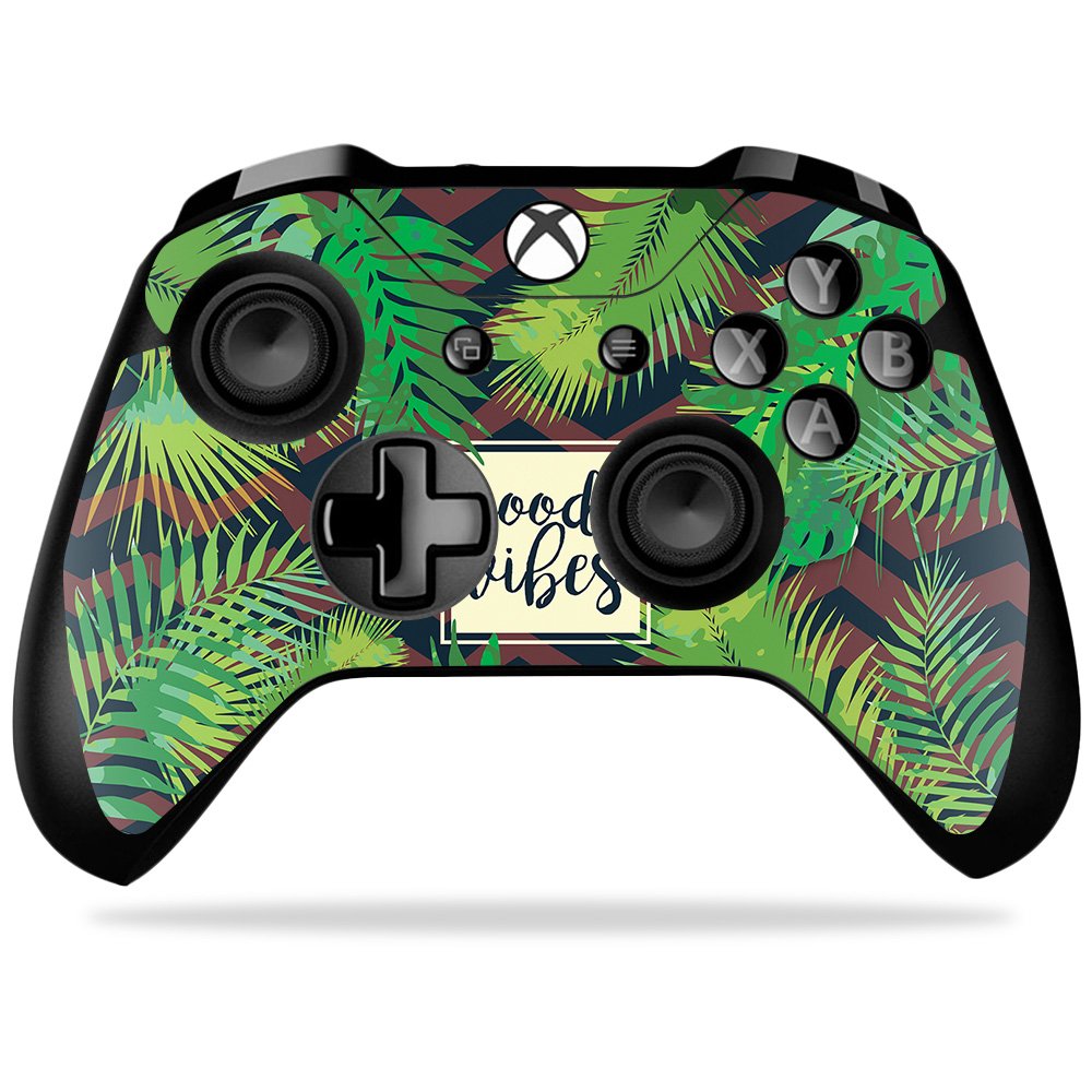 MightySkins Skin Compatible with Microsoft Xbox One X Controller - Vibes | Protective, Durable, and Unique Vinyl Decal wrap Cover | Easy to Apply