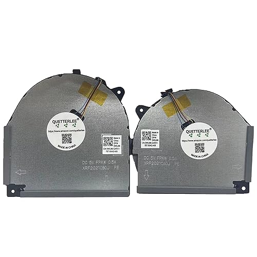 QUETTERLEE Replacement New CPU and GPU Cooling Fan for Lenovo Legion Y530 Y7000 2018 Y530-15 Y530-15IKB Y530-15ICH Y530-15ICH-1060 ? Y7000 2019