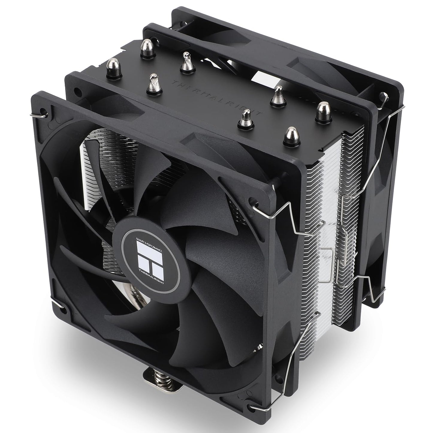 Thermalright Assassin X 120R SE Plus CPU Cooler, 4×6mm Heat Pipes, 1550RPM Speed 120mm PWM Quiet Fan CPU Cooler with S-FDB Bearing, for AMD AM4