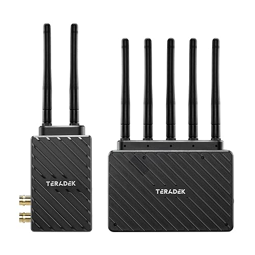 Teradek Bolt 6 LT 750 Wireless Transmitter and Receiver Kit, Video Transmission System with Zero-Delay and 10-Bit HD Video, 3G-SDI/HDMI, Up to 4Kp30