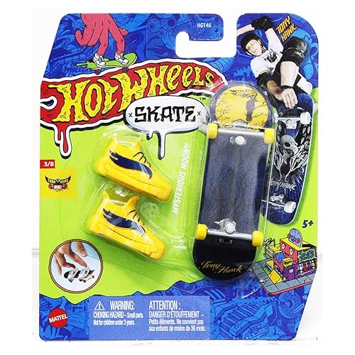 Hot Wheels Skate Tony Hawk Originals 3/8 Mysterious Moon Skate Fingerboard Toy - HVJ79 | Ages 5+