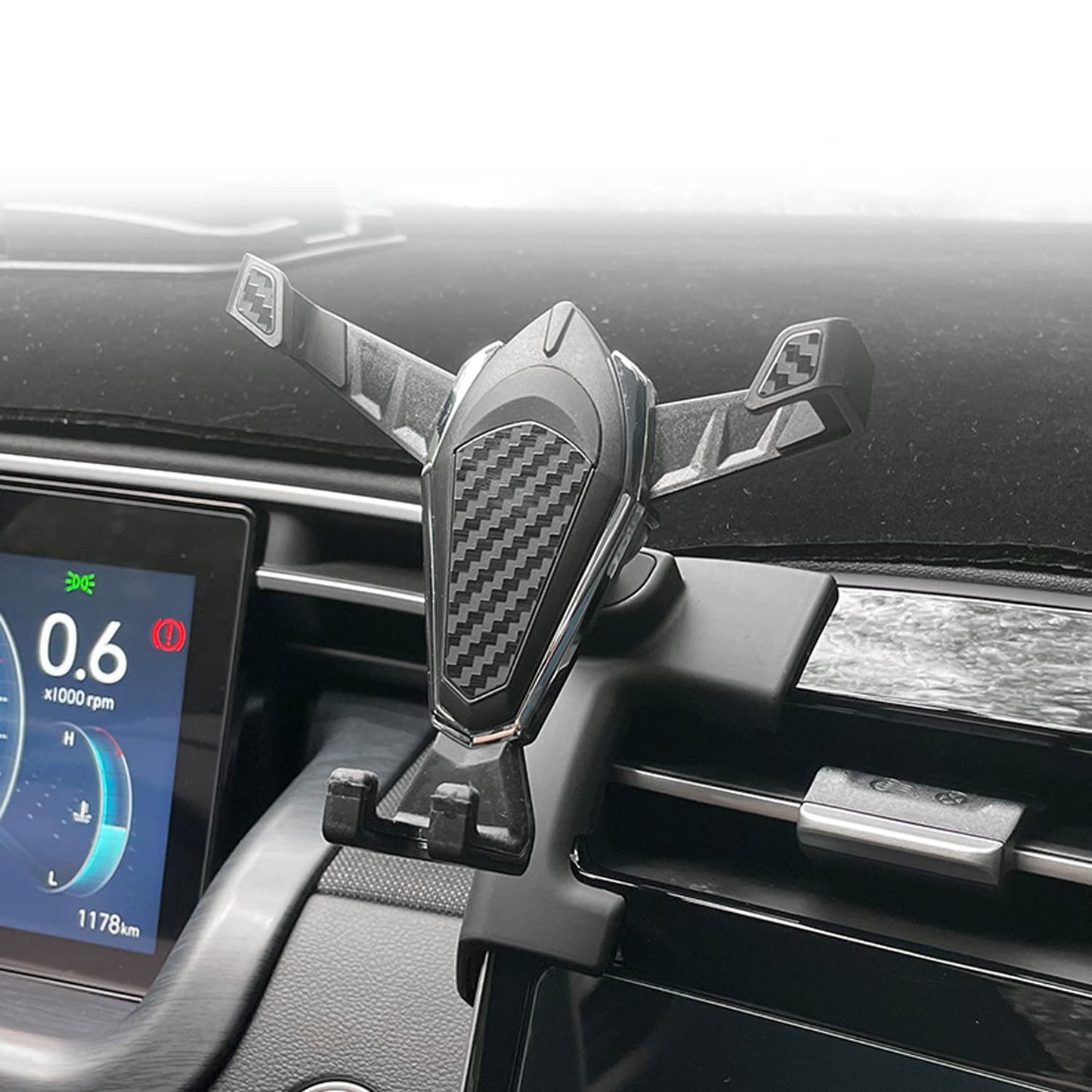 CTH for Hyundai Tucson 2022 2023 2024 Dashboard Air Vent Outlet Mount Cell Phone Holder Stand Phone Cradles Compatible with Most Smartphones