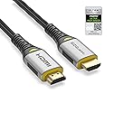 EZQuest Ultra High Speed HDMI 8K 60Hz Cable Parent (HDMI Certified/2 Meter)