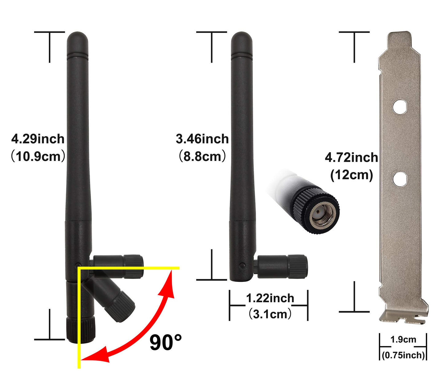 External Bluetooth Antenna Kit for Mac Pro 2006~2012