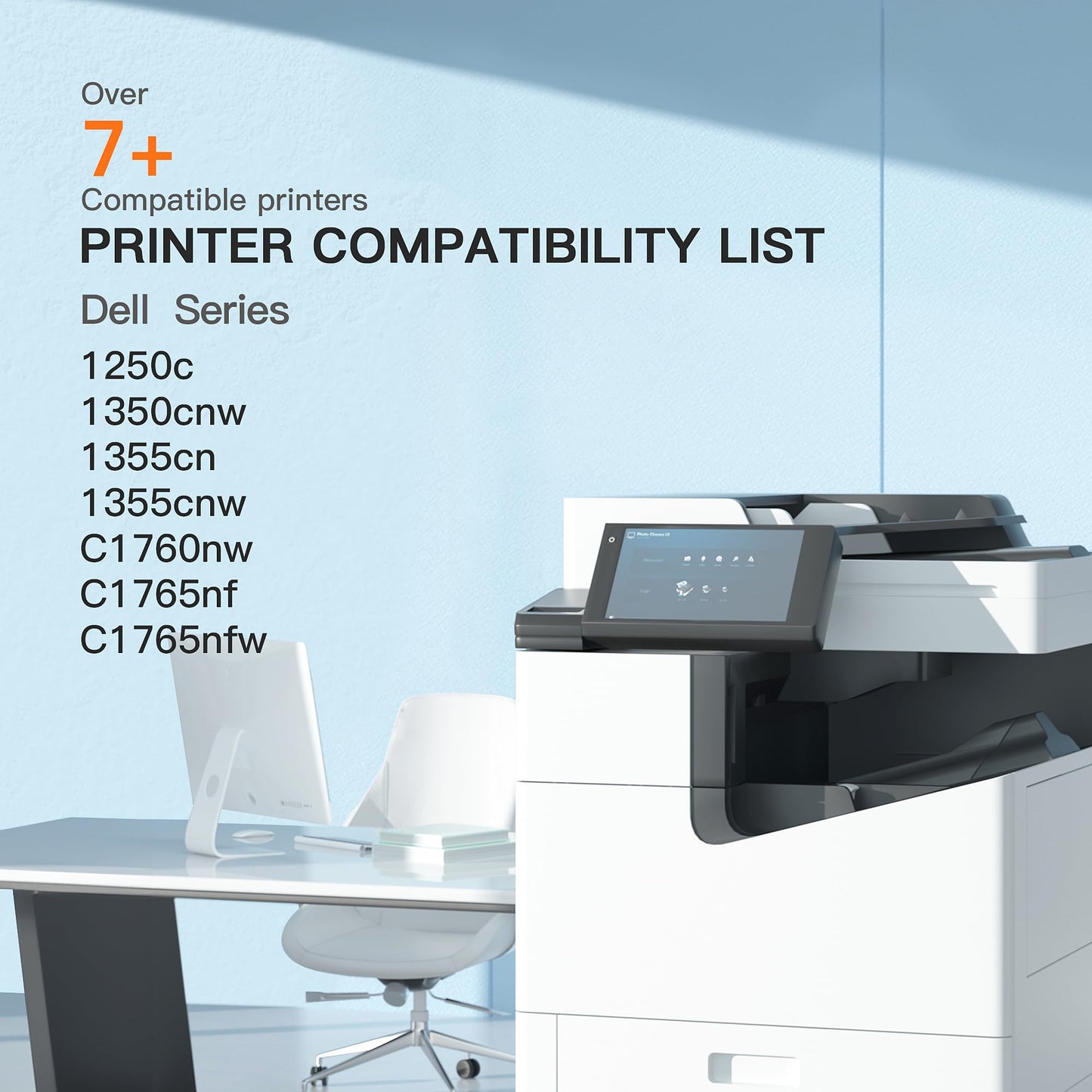 E-Z Ink Compatible Replacement for Dell 1250 1250C Toner Cartridge 2 Black