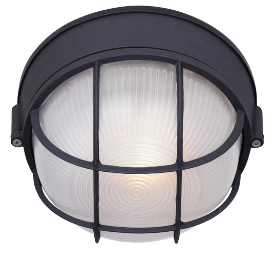 Canarm 1-Light Oudoor Lantern, Black Finish with Frosted Glass Shade, Durable Wet-Rated Outdoor Lighting for Porch, Patio and Outdoor Entryway