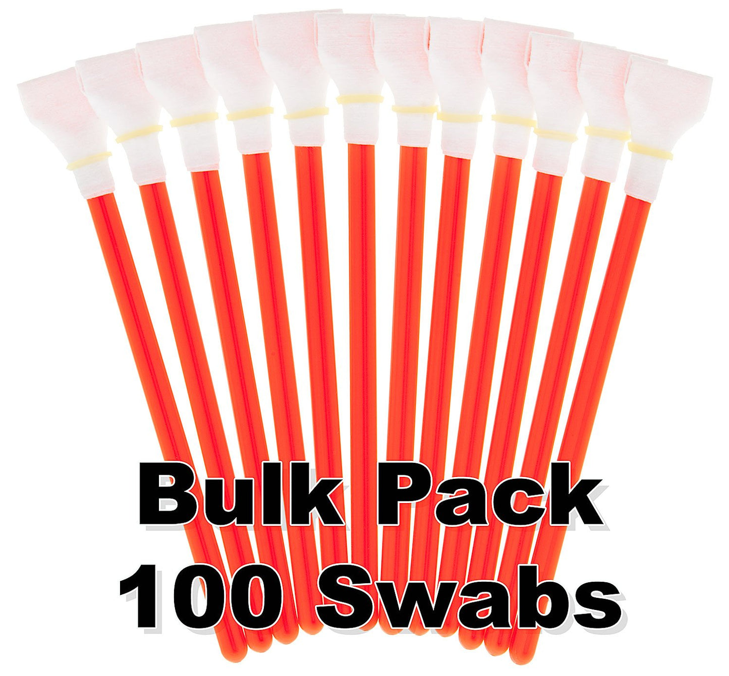 Alpha 17mm Sensor Cleaning Swabs (100 Bulk pk) (Red)