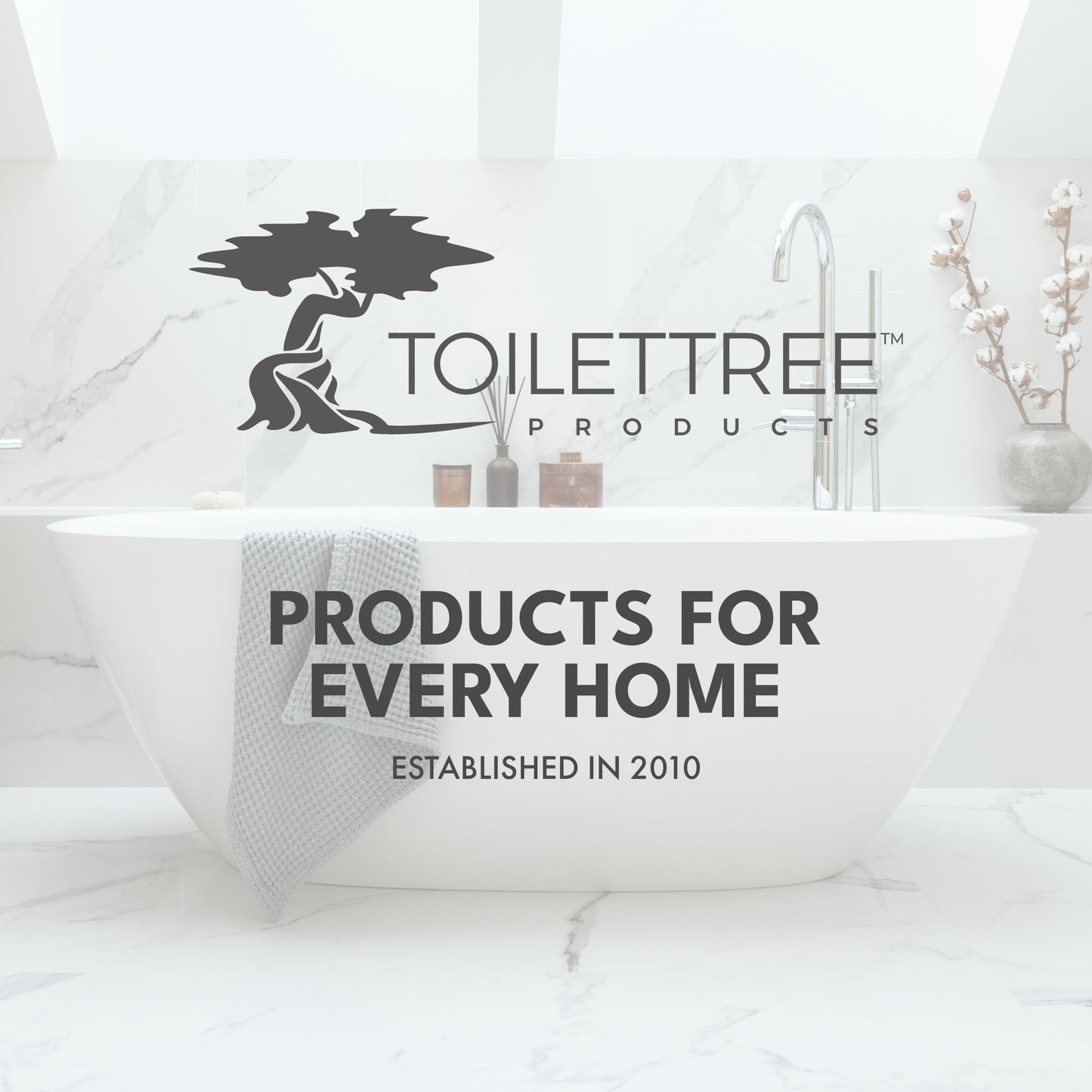 ToiletTree Stainless Steel Toilet Plunger – Heavy Duty with Holder for Bathroom & Cleaning Essentials – 6.5"x6.5"x18.5"