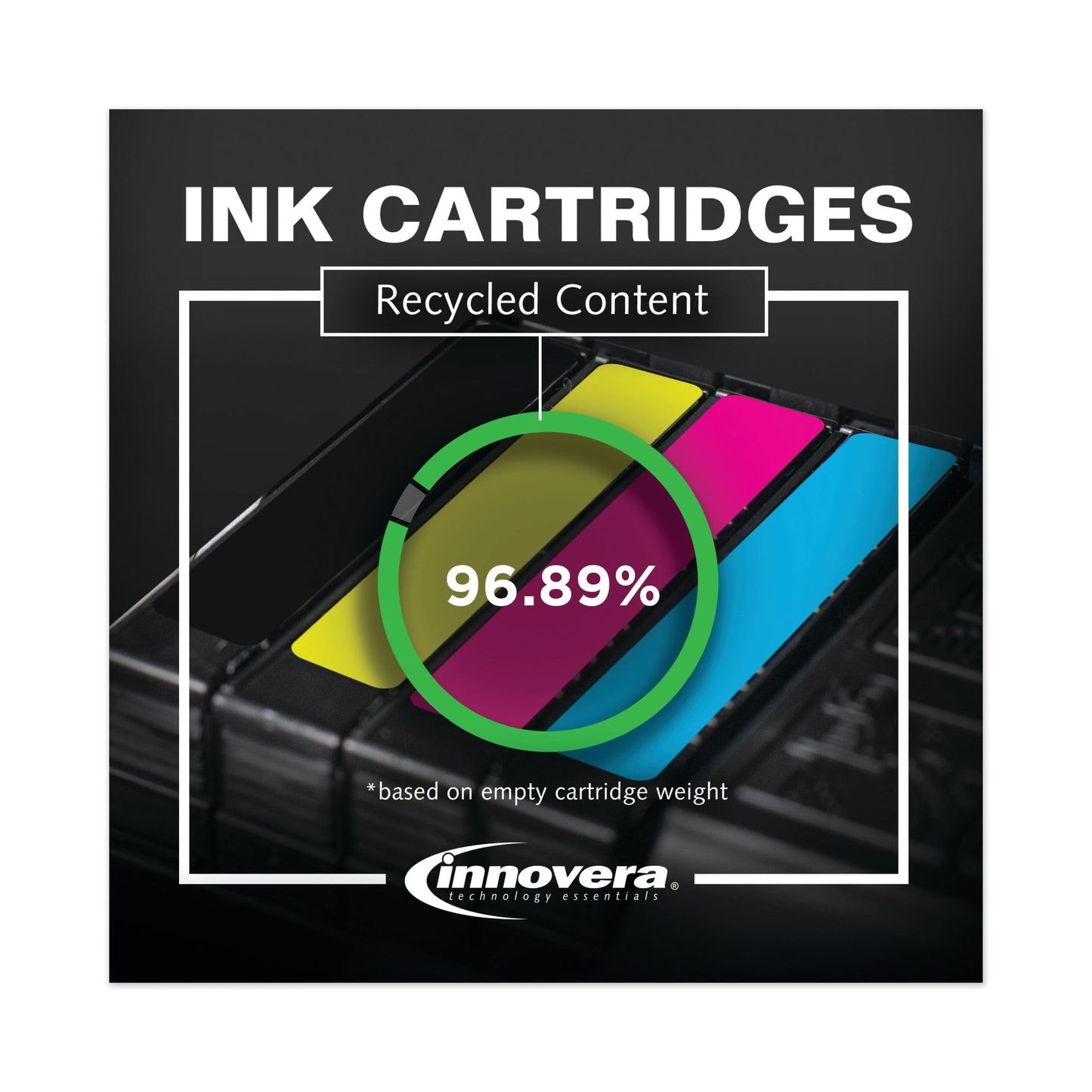 Innovera 7970 880 Page-Yield Remanufactured Cartridge with 797-0 Postage Meter, Red