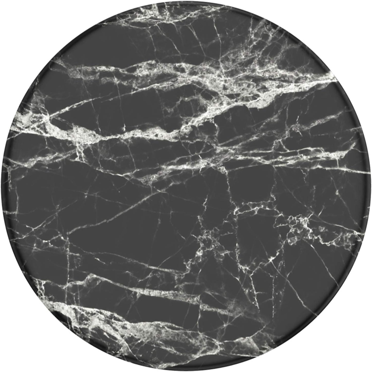 PopSockets Phone Grip with Expanding Kickstand, Adhesive Grip - Mod Marble Black