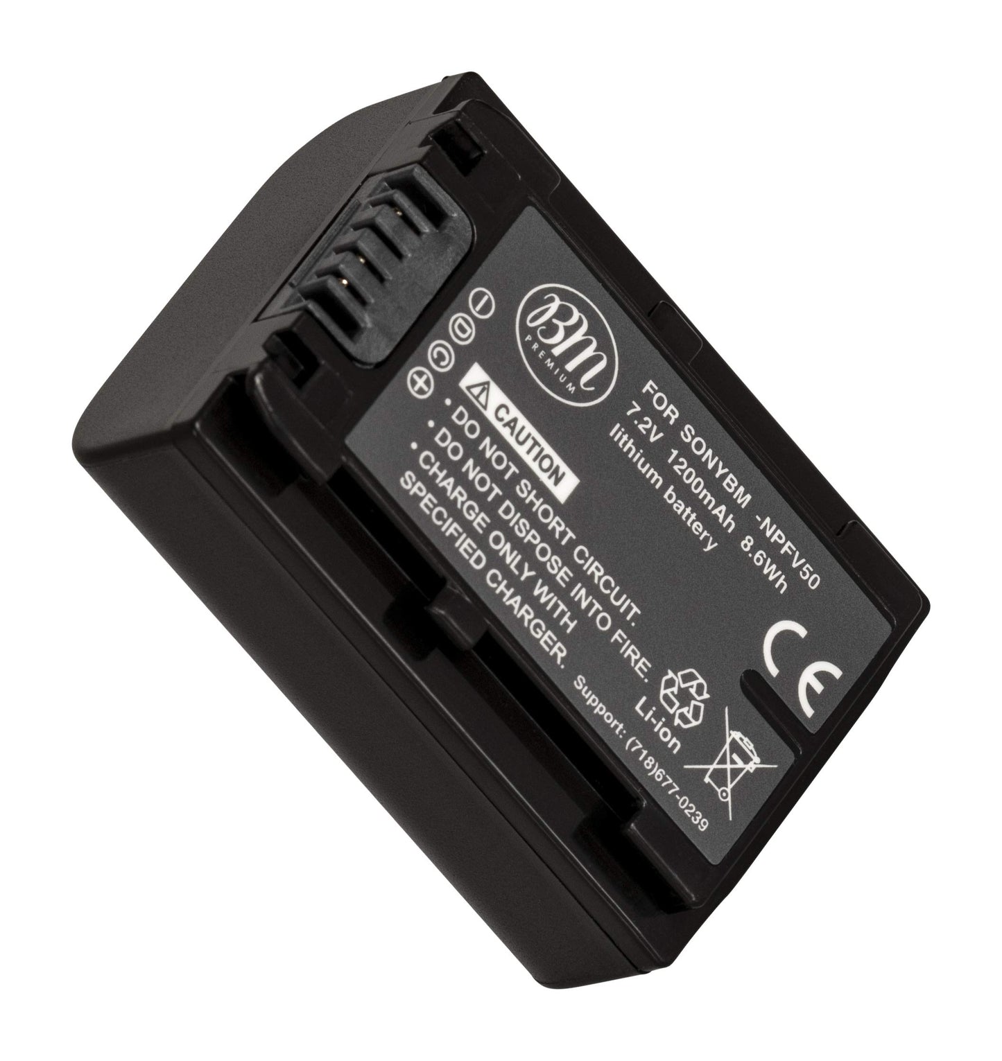 BM Premium NP-FV50 Battery for Sony DCR-SX45 DCR-SX65 DCR-SX83 DCR-SX85 HDR-CX105 HDR-CX110 HDR-CX115 HDR-CX130 HDR-CX150 HDR-CX155 HDR-CX160