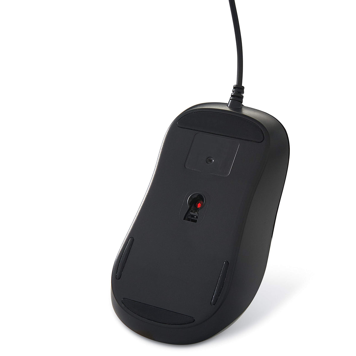 Verbatim Silent Corded Optical Mouse, USB, Precision Scroll Wheel, Black