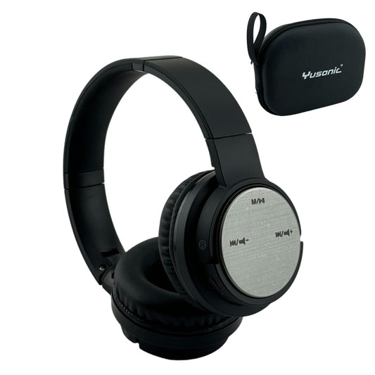 YUSONIC Bluetooth Headphones with Case, Super Bass Wireless Headphone, Stereo Headset Micro SD/TF, Bidirectional Foldable Headphones for Travel Home…