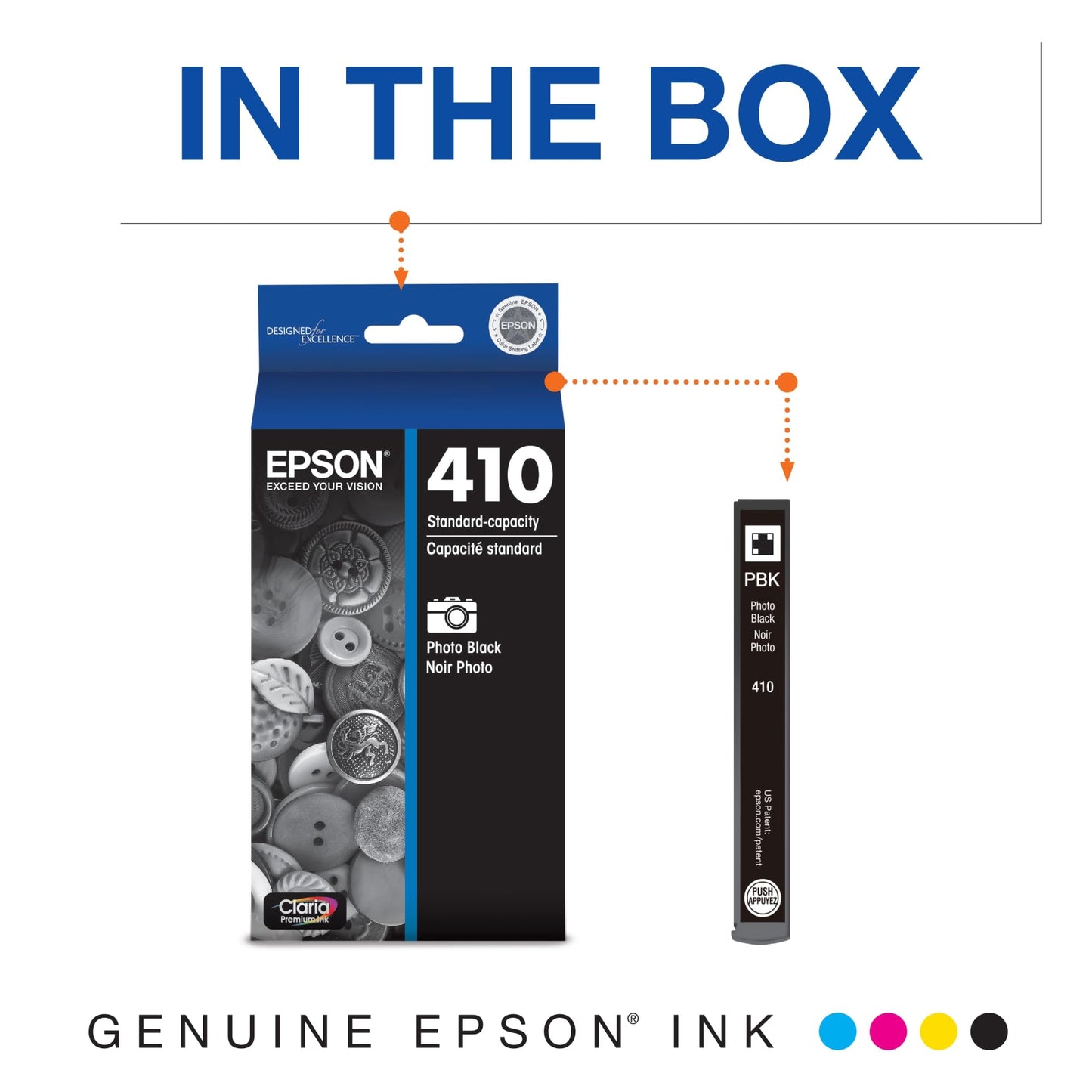 EPST410120 - Epson T410120 410 Ink