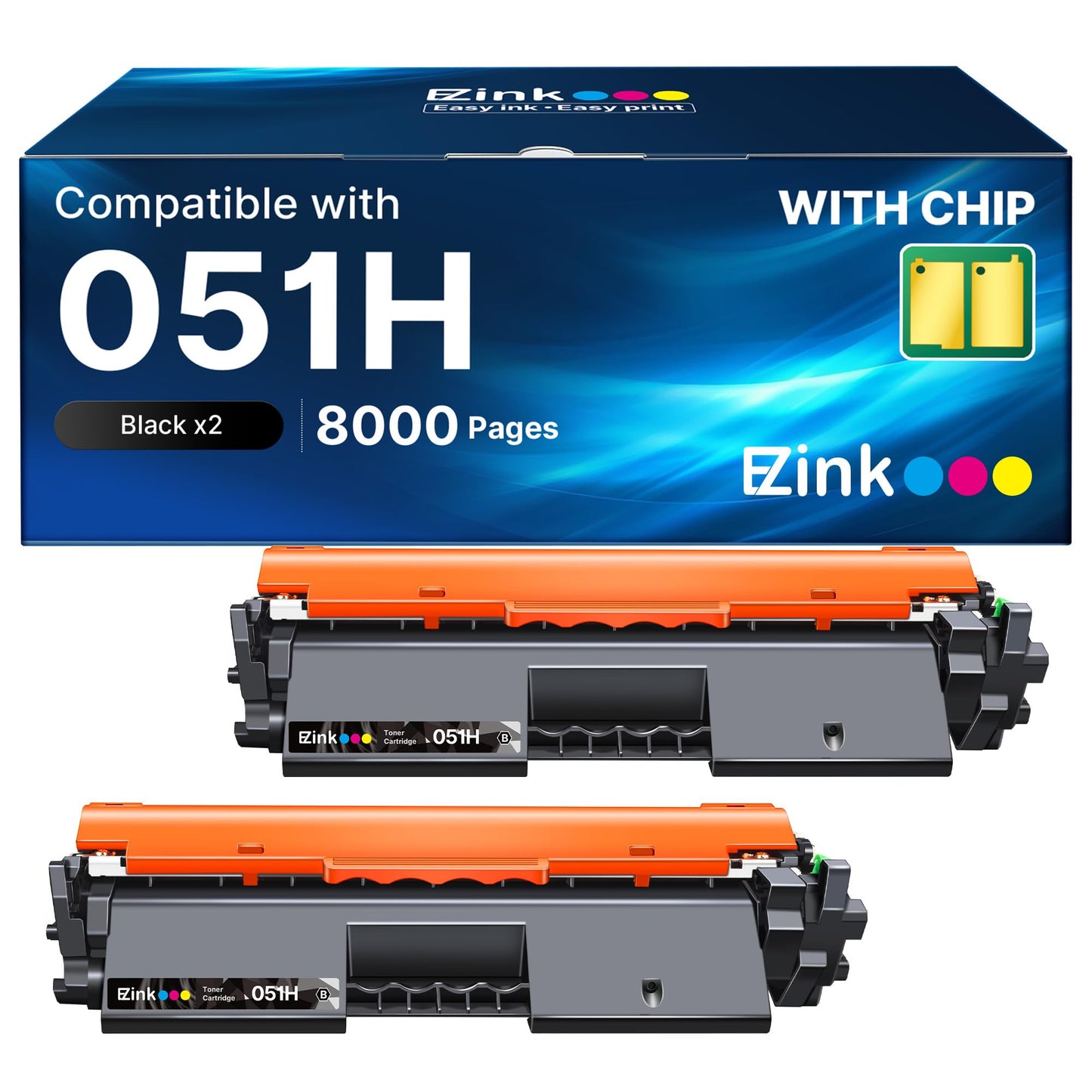 E-Z Ink 051H Compatible for Canon 051H Toner Cartridge Canon 051 Toner CRG051H CRG051 CRG-051 to Use with Canon ImageCLASS MF267dw MF264dw MF269dw