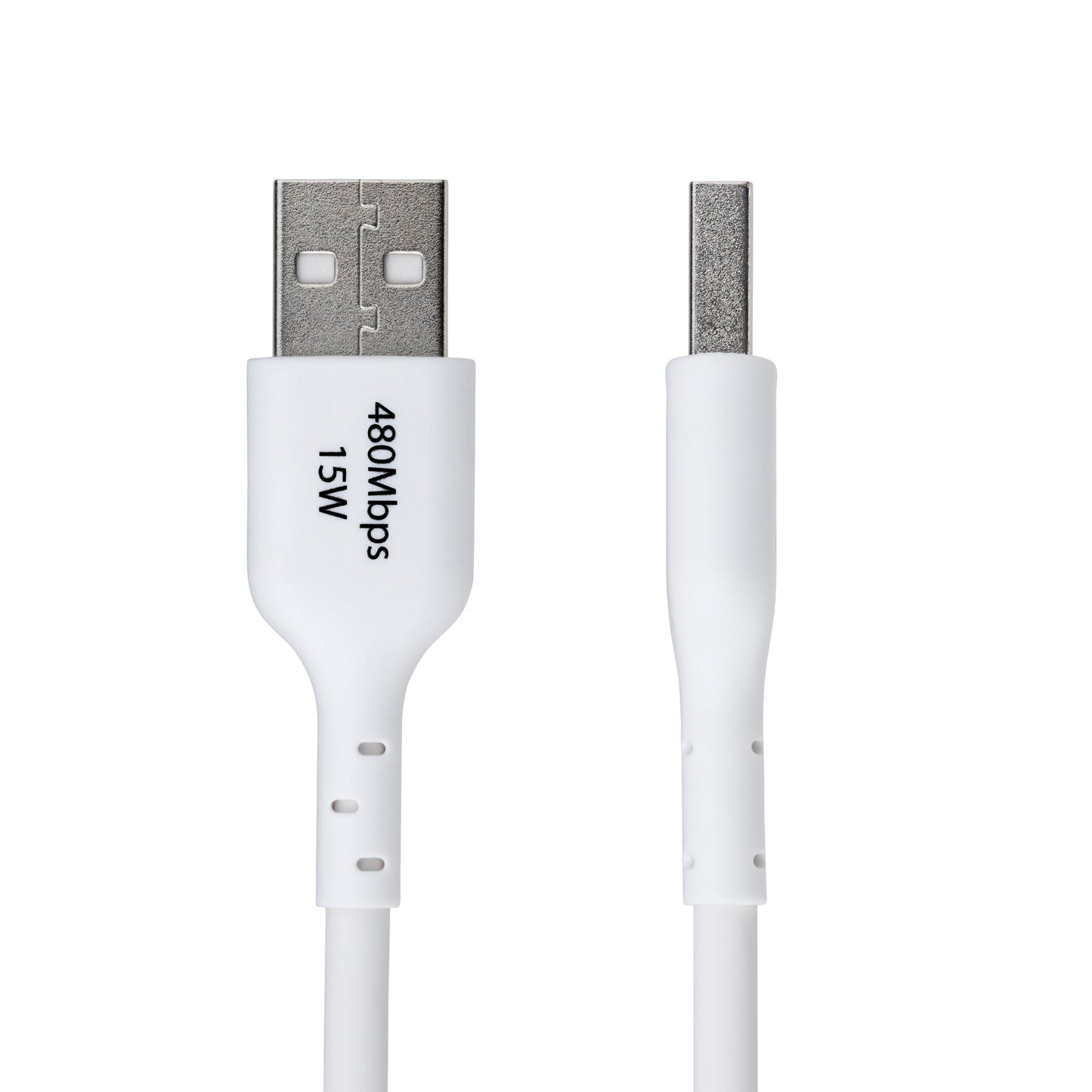 StarTech.com 3m (9.8ft) USB-A to USB-C Charging Cable, Charge & Sync, 3A, USB 2.0, TPE Jacket, White USB Charging Cord