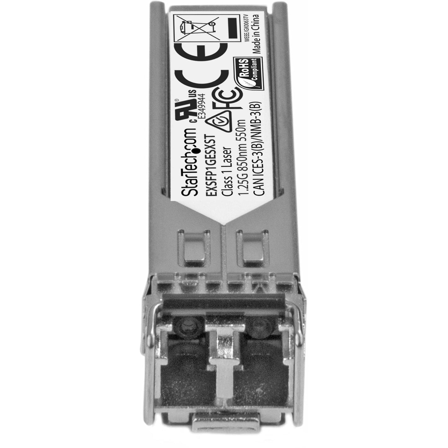 StarTech.com Juniper EX-SFP-1GE-LX Compatible SFP Module - 1000BASE-LX - 1GbE Single Mode Fiber SMF Optic Transceiver - 1GE Gigabit Ethernet SFP - LC