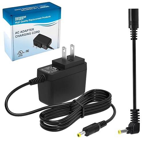 HQRP 6V AC Adapter Compatible with Sony AC-6013 RDP-M5IP RDP-M7iP Portable Speaker Dock Power Supply Cord Adaptor 1-489-625-11 RDPM5iPBLK RDPM5IPSIL…