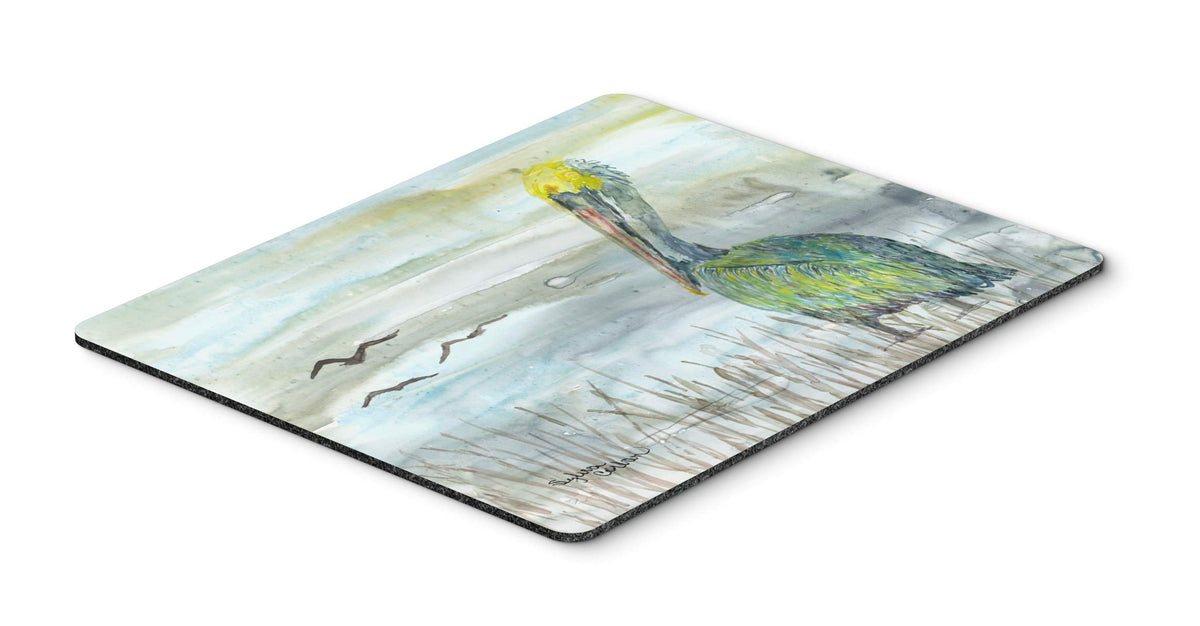 Caroline's Treasures SC2008MP Pelican Watercolor Mouse Pad, Hot Pad or Trivet for Home Office Gaming Working Computers Laptop Mouse Mat,Washable Large