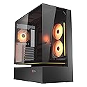 COUGAR CFV235 MidTower ATX, CEB Case,430mm GPU Supported, Pre-Installed ARGB PWM Fans 120mmx4, 270° Airflow Access, Dust Filter, Dual Magnetic