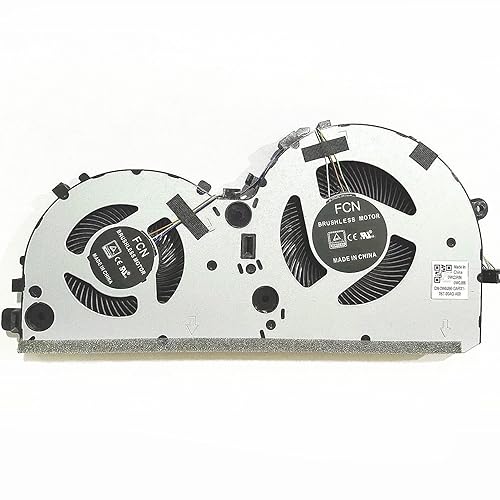 Fleshy Leaf CPU Cooling Fan Replacement for Lenovo Ideapad L340 Gaming Laptop L340-15IRH L340-17IRH L330-15 17ICH Series ND85B24-18K01 DTA3