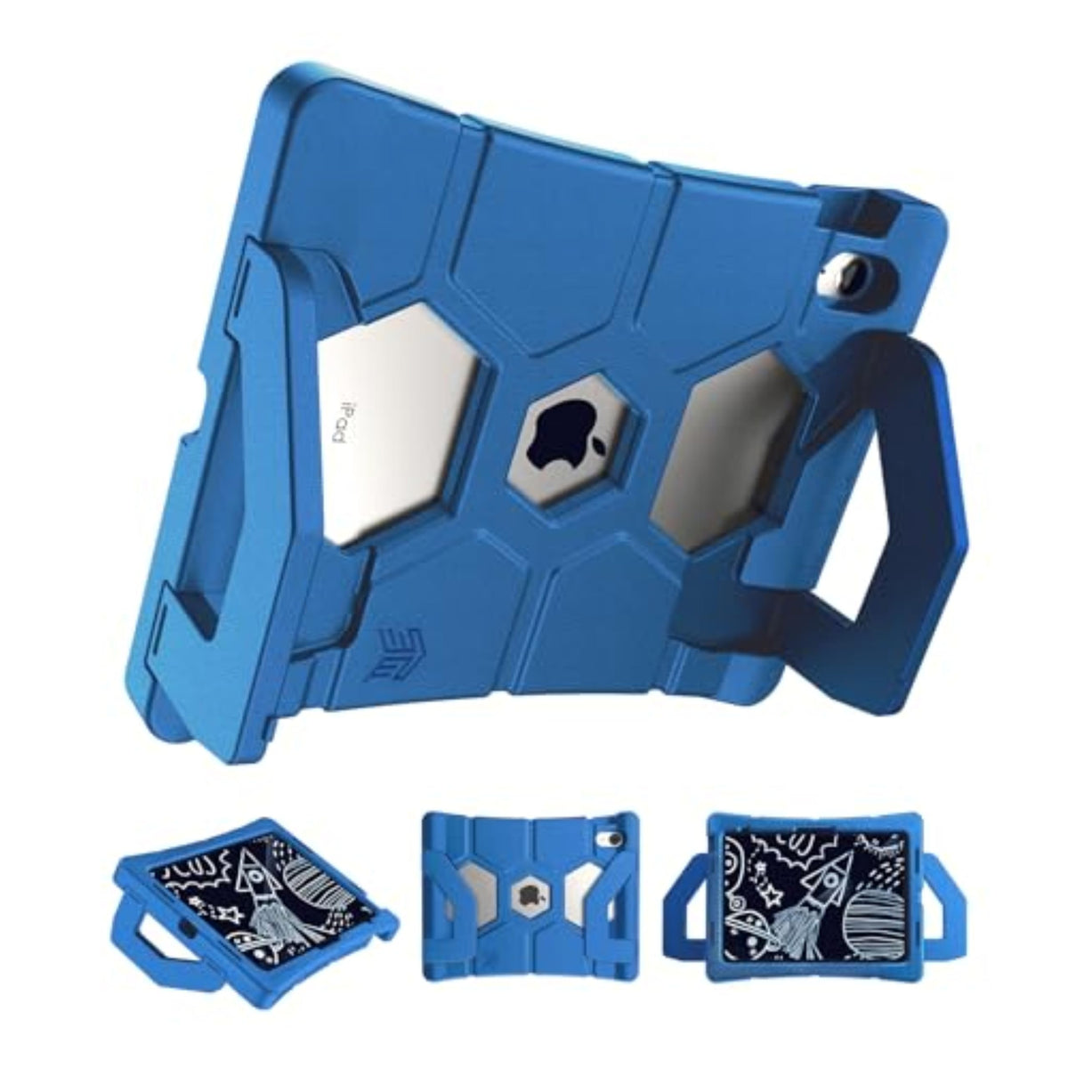 STM Goods Duxling iPad (A16/10th Gen) Case for Kids - Ultra-Protective, Two-Handle Design Allows for Easy Carry and Functions as a Multi-Angle Stand