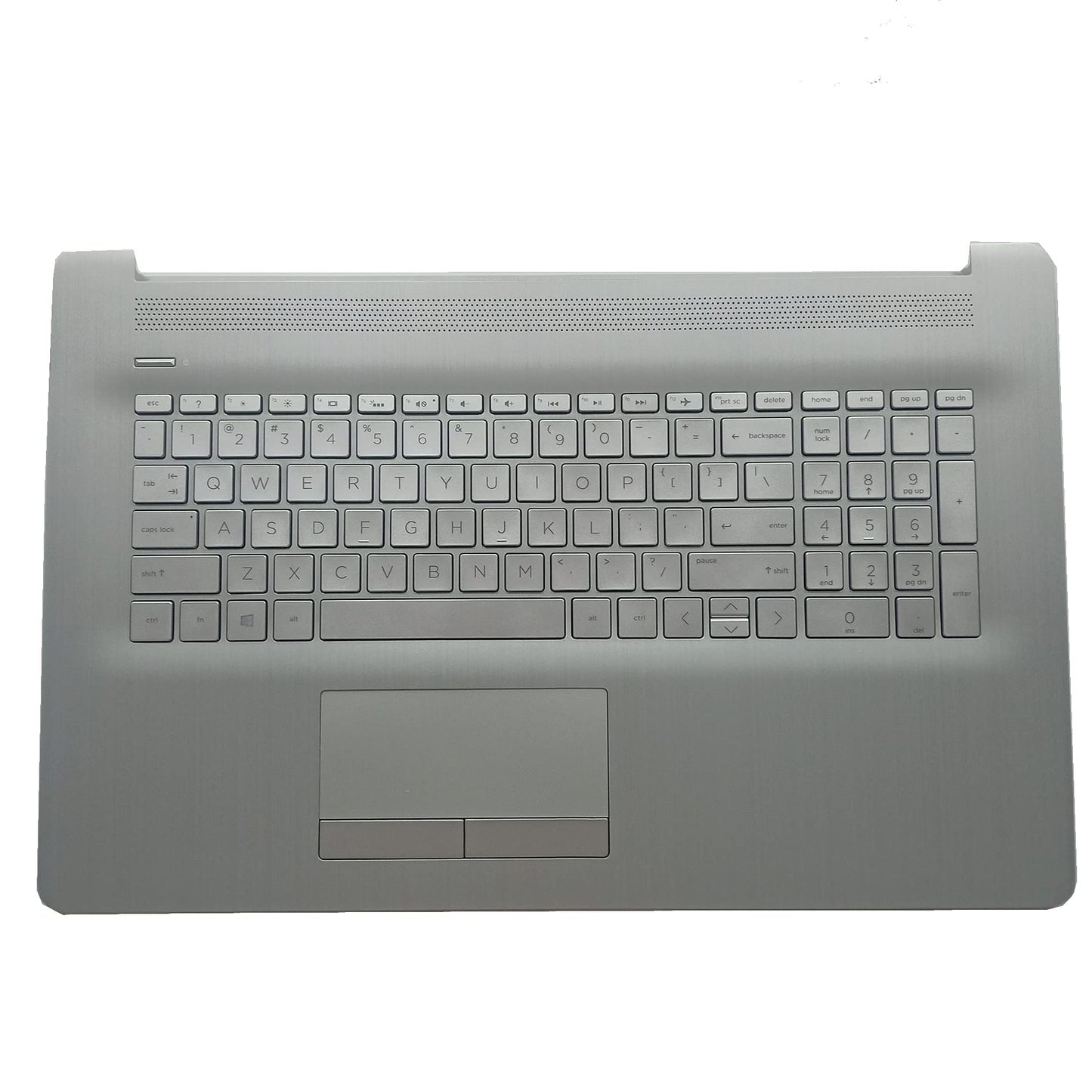 Replacement for HP 17BY 17-by 17CA 17-CA Laptop Upper Case Palmrest Backlit Keyboard Touchpad Assembly Part with ODD L92783-001 6070B1308113 Top Cover