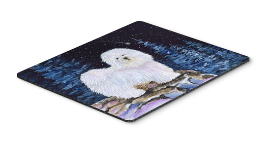 Caroline's Treasures SS8437MP Starry Night Coton de Tulear Mouse Pad/Hot Pad/Trivet, Large, Multicolor