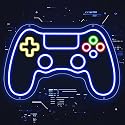ADKALIV Gamer Neon Sign Game-pad Shaped LED Neon Light for Wall and Room Decor, USB Dimmable Powered LED Signs for Gamer Bedroom, Man Cave,Birthday