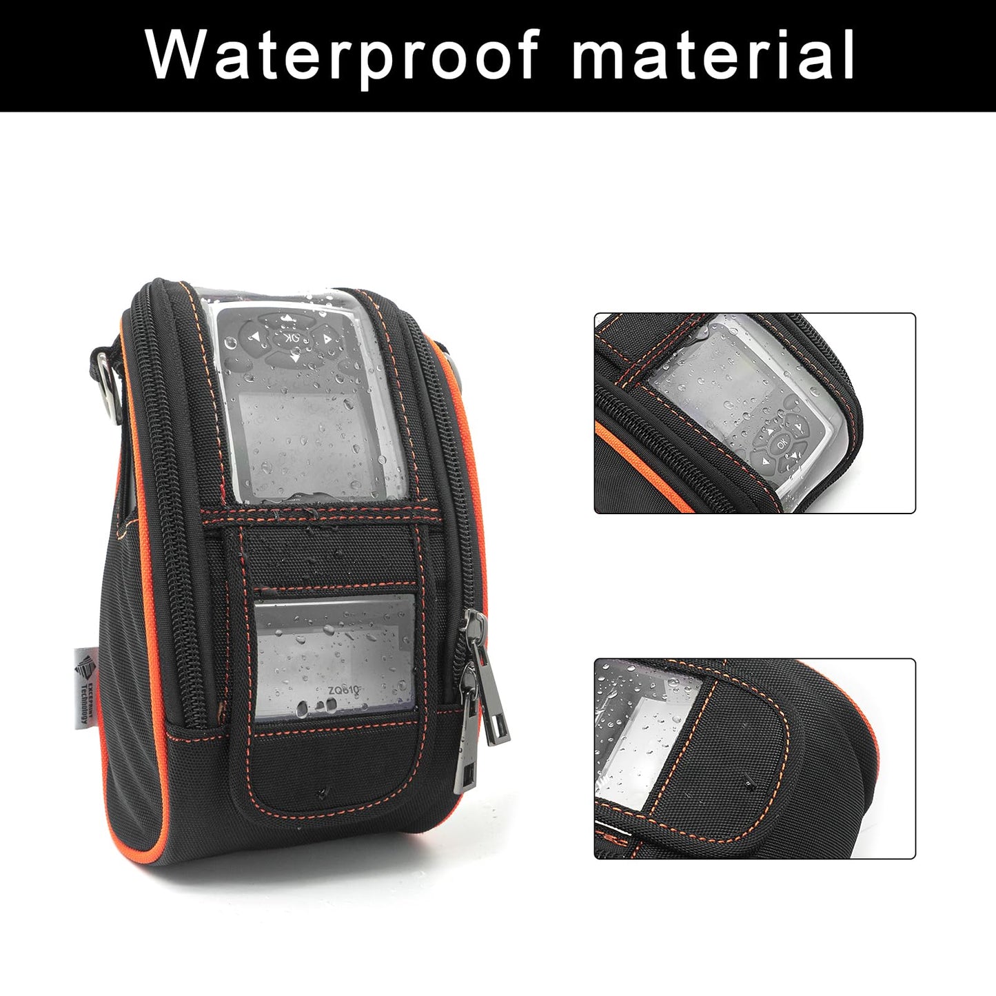 Soft Carrying Case for Zebra ZQ610 QLN220 ZR628 Mobile Thermal Printer - 2024 Upgrade Case Holster with Shoulder Strap and Belt Clip Compatible