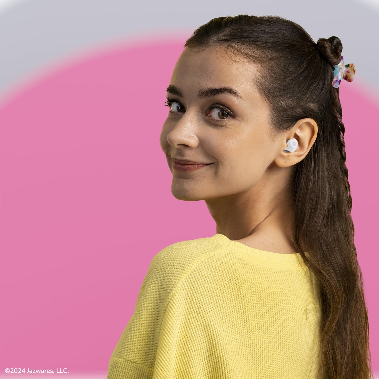 iJoy Squishmallows Bluetooth Earbuds with Charging Case- Wireless Headphones with Built-in Mic + Up to 30 Hours Playtime - Squishmallows Gifts…