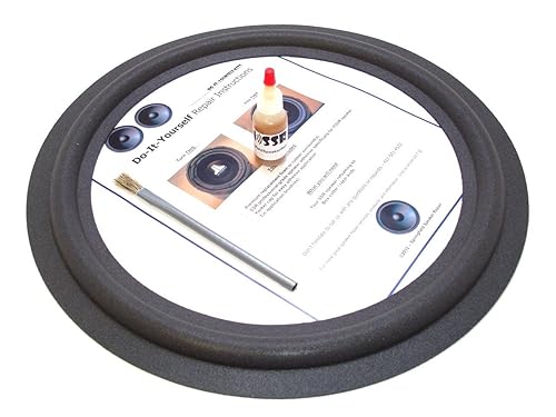 Realistic Mach II Speaker Foam Surround Edge Repair Kit - Mach 2, Mach Two - 1 Speaker Kit - Compatible with Radio Shack Realistic Mach 2, 40-3032