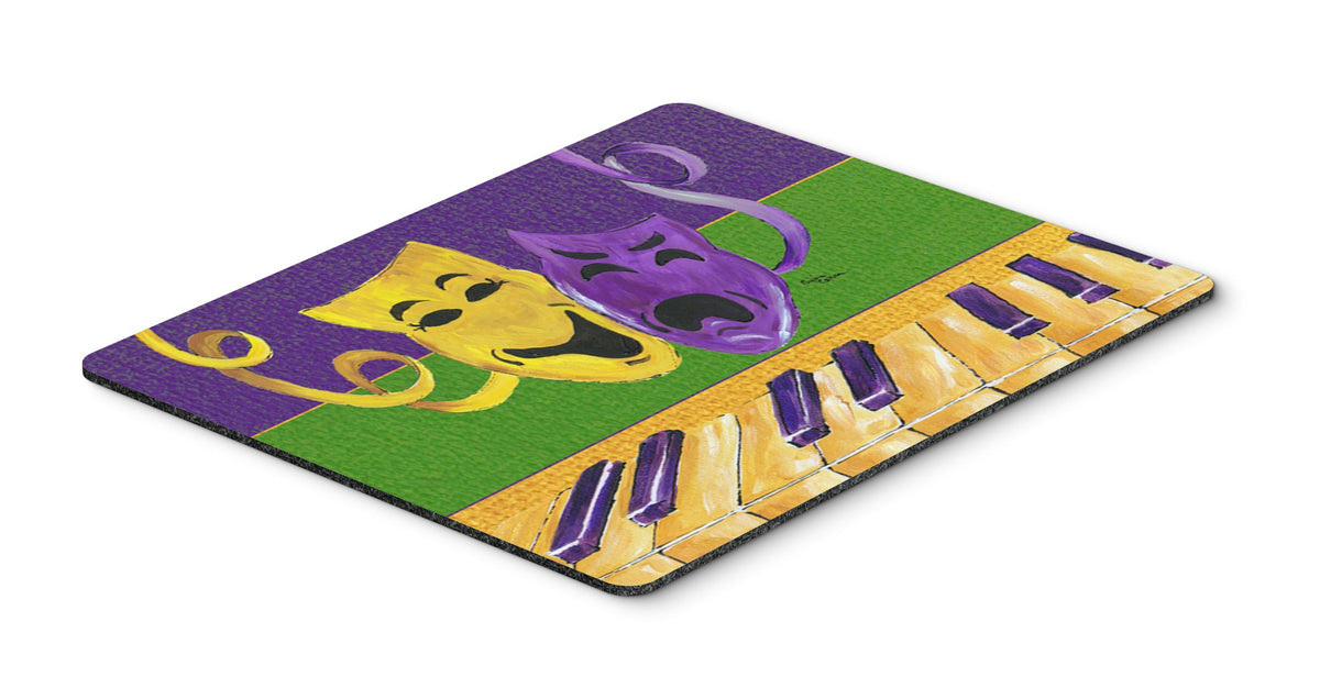 Caroline's Treasures 8383MP Mardi Gras Mouse Pad, Hot Pad or Trivet for Home Office Gaming Working Computers Laptop Mouse Mat,Washable Large Mousepad