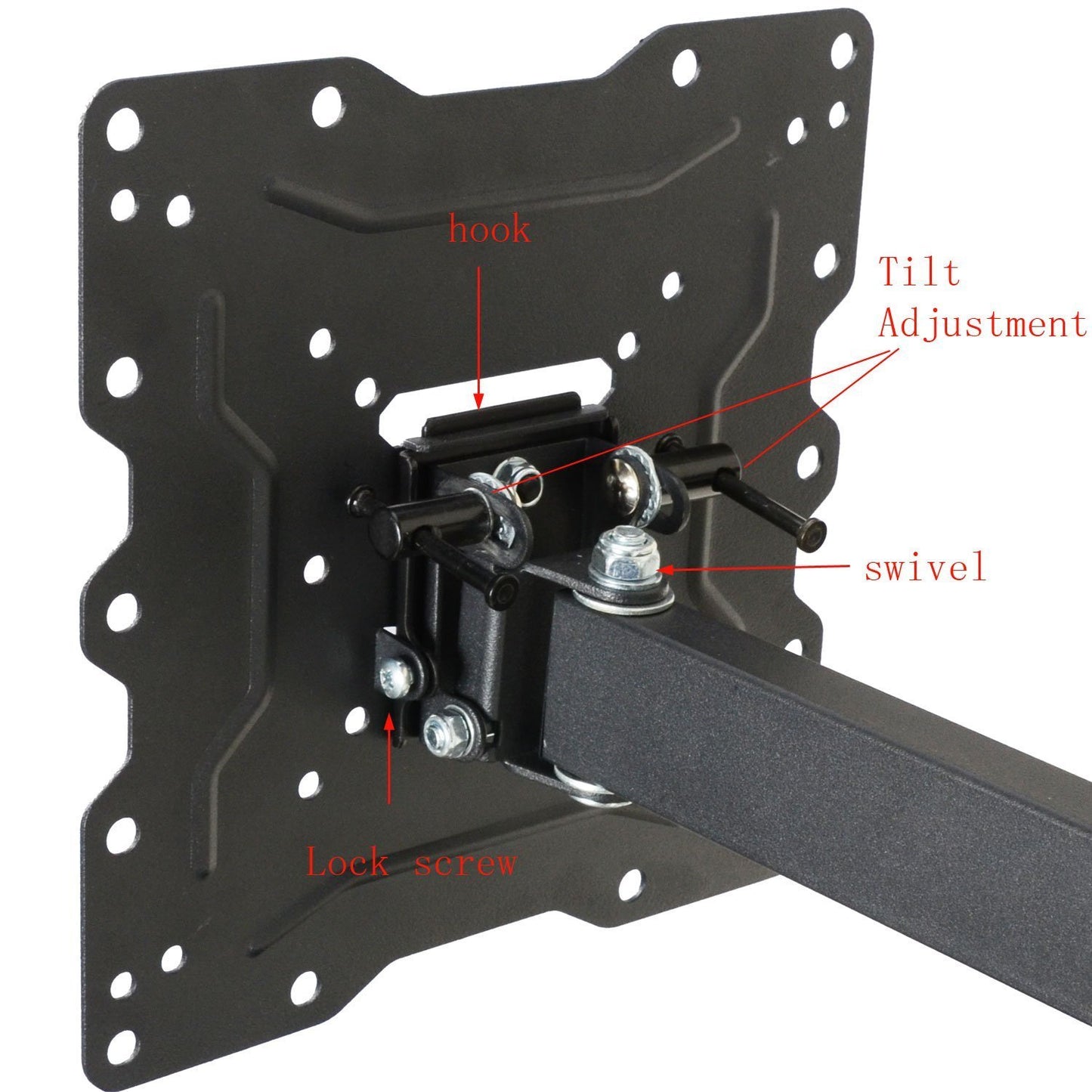 VideoSecu Swing Arm LED LCD TV Wall Mount for Sceptre 39" 40" 42" 47" X409BV-FHDU X405BV-FMD X405BV-FMDU X425BV-FHD3 H425BV-FHD E475BV-FMDU