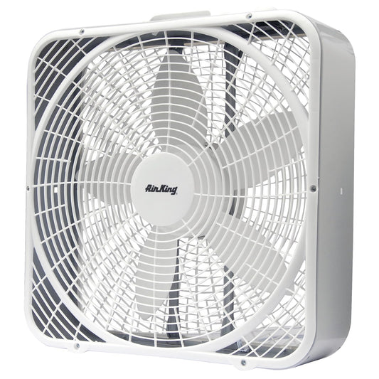 Air King 9723 20-Inch 3-Speed Box Fan , White