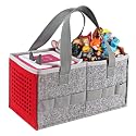 Hounyoln Carrying Case for Toniebox Audio Player Starter Set,Compatible with Tonie Starter Set,Tonies Figures Storage Bag(Red)