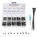 Waycreat 500pcs M2 M2.5 M3 Laptop Notebook Computer Screws Set Kit for IBM HP Dell Samsung Sony Toshiba Gateway Acer Lenovo