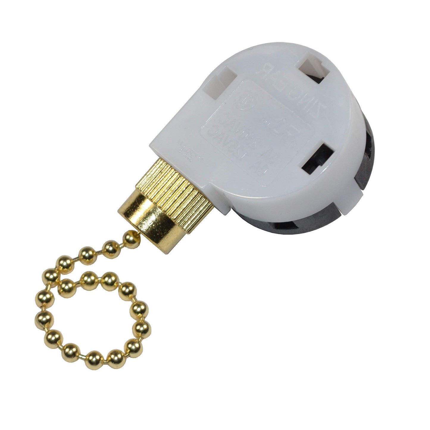 HQRP 3-Speed Ceiling Fan Switch, 4-Wire, Function L-1-2-3, L-2-3, L-1-3, L-1-2