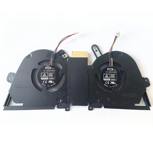Fleshy Leaf New CPU+GPU Cooling Fan for Asus TUF Gaming Dash F15 FX516 FX516P FX516PR Air RTX3070 DC12V 4pin