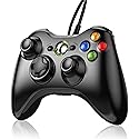 YUDEG Xbox 360 Wired controller Gamepad Controller for Xbox 360(Black)