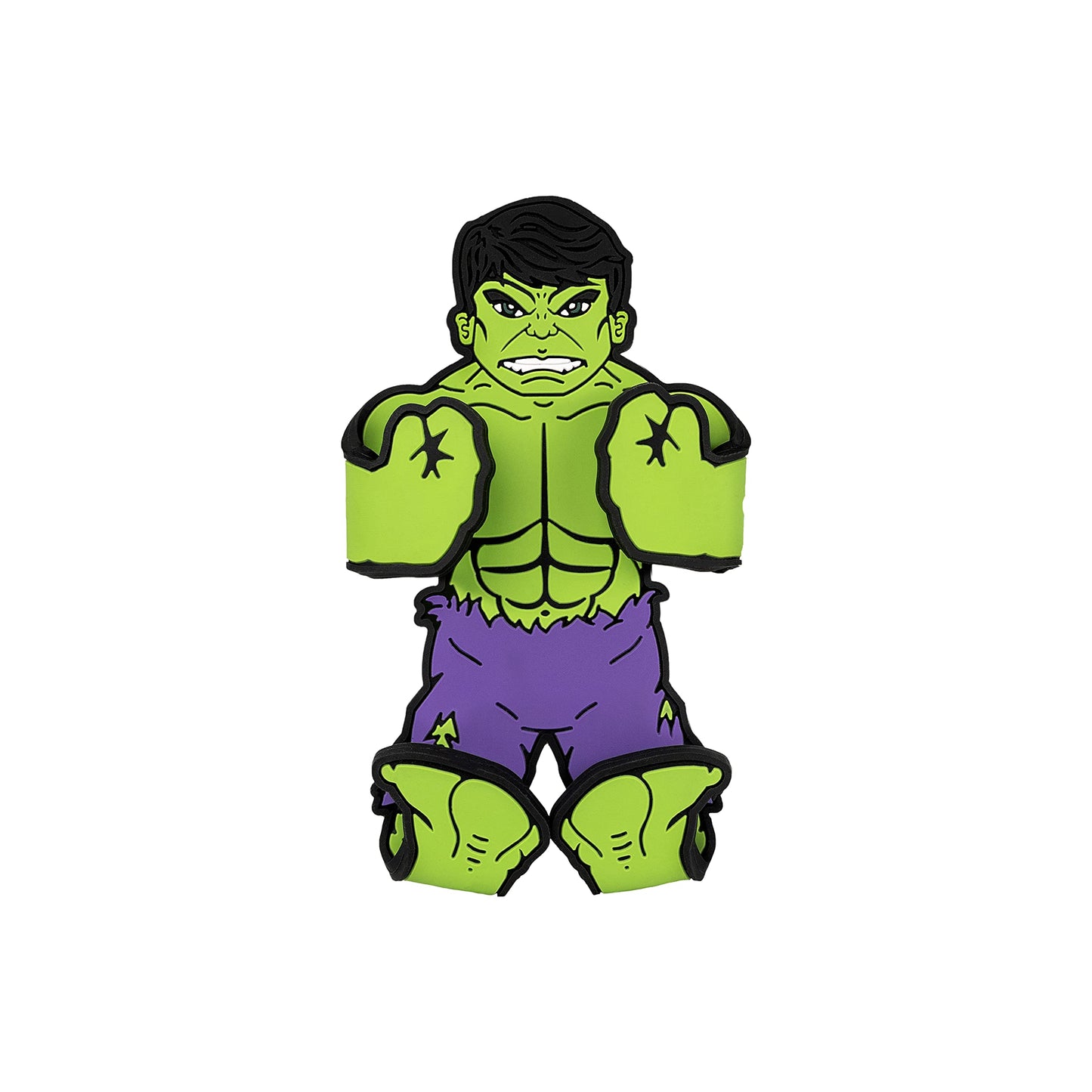 Hug Buddy Hulk Cellular Phone Holder, Multicolor, 360-Degree Swivel, Universal Fit, Steel and Silicone