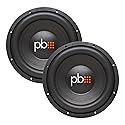 PowerBass 2 S-1204D 12" Dual 4-Ohm Subwoofers