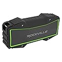 Rockville Rock Everywhere 15W Portable Bluetooth Speaker, IPX6 Splashproof, TWS Linking, Long Battery Life, for Outdoor and Indoor Use