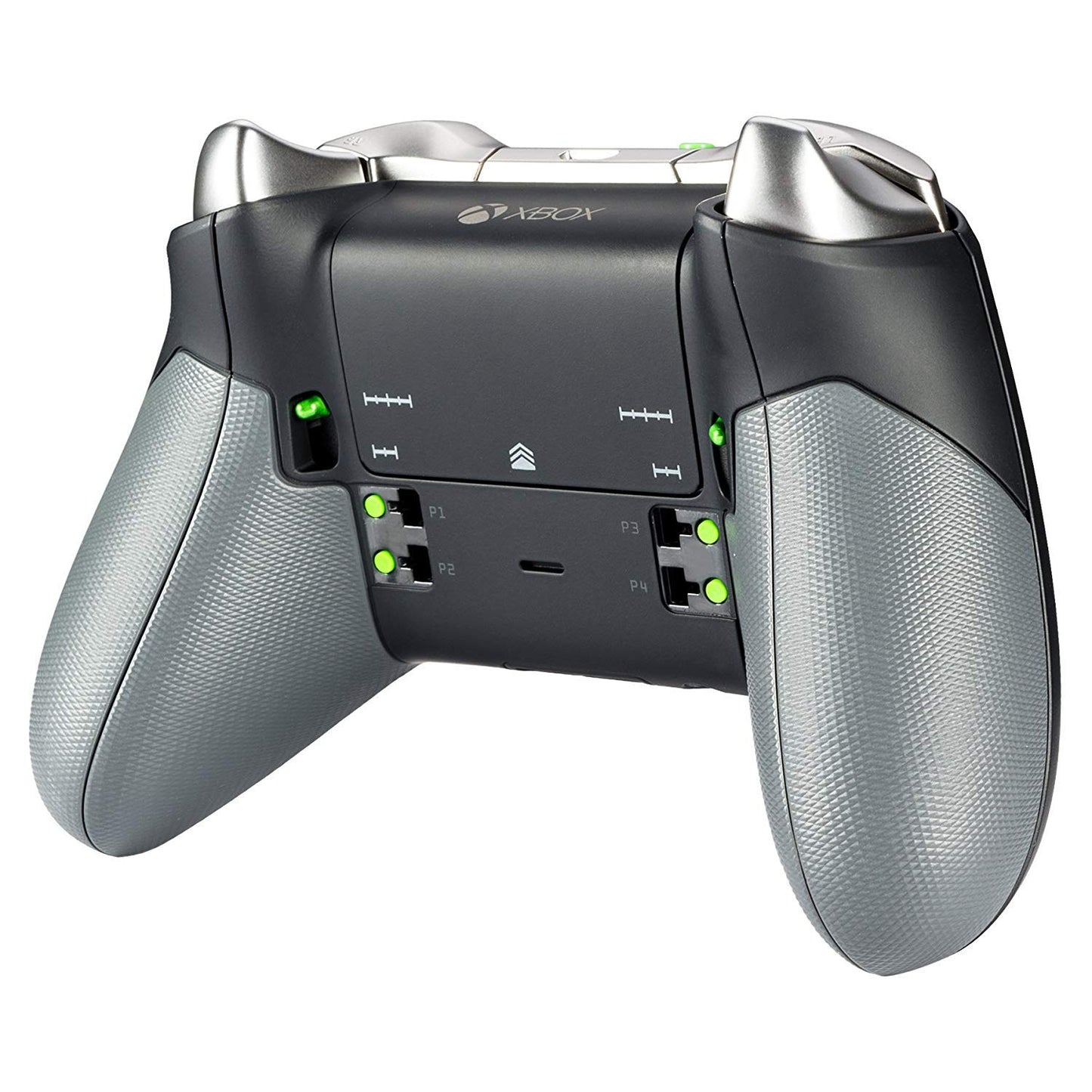 New Replacement Rear Handle Grip Side Panels Rail Shell Case Cover for Microsoft Xbox One Elite Controller-Left&Right.