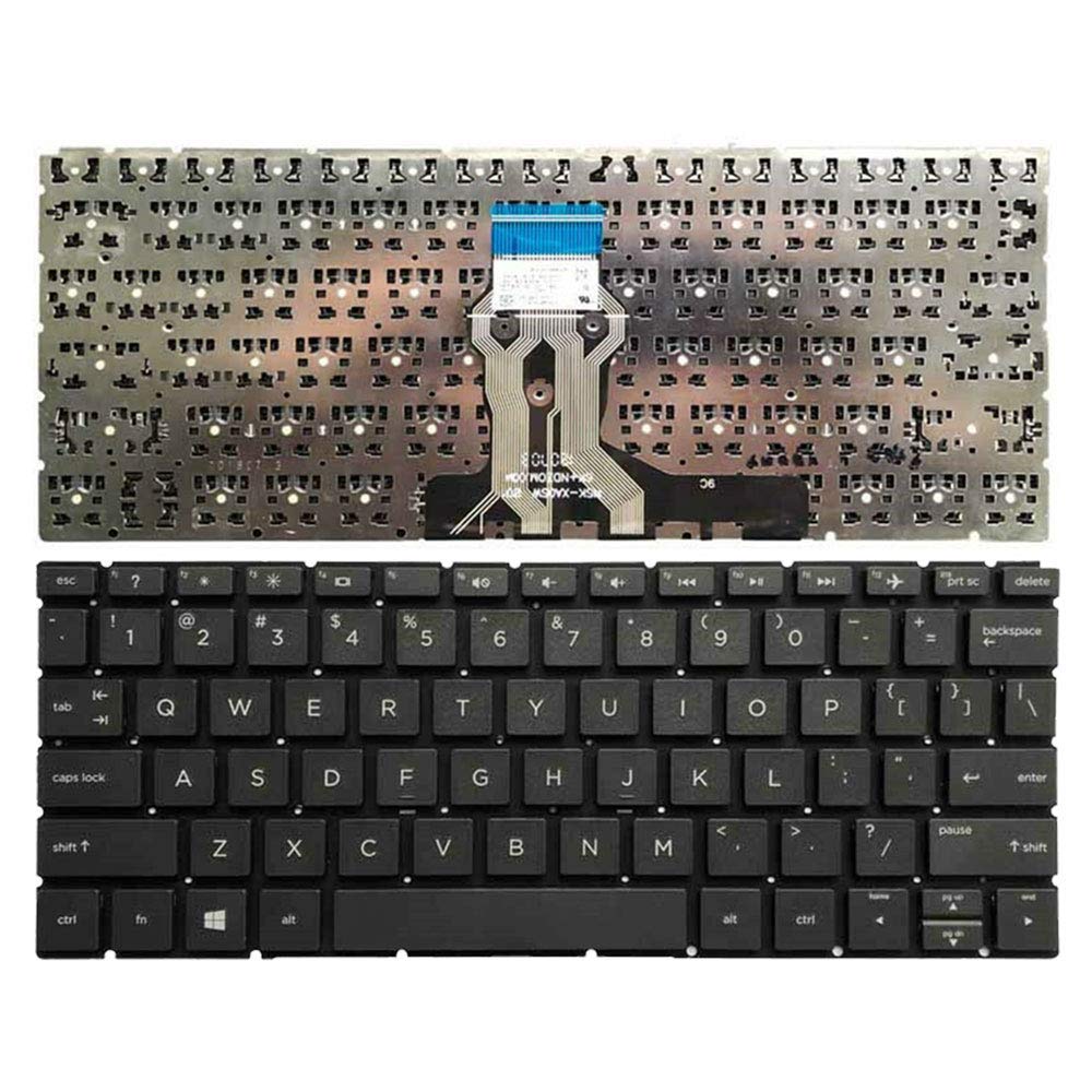 New US English Black Keyboard (Without palmrest) Replacement for HP Pavilion X360 11-AD 11-AD108CA 11-AD018CA 11-AD051NR 11-AD010CA 11M-AD 11M-AD013DX