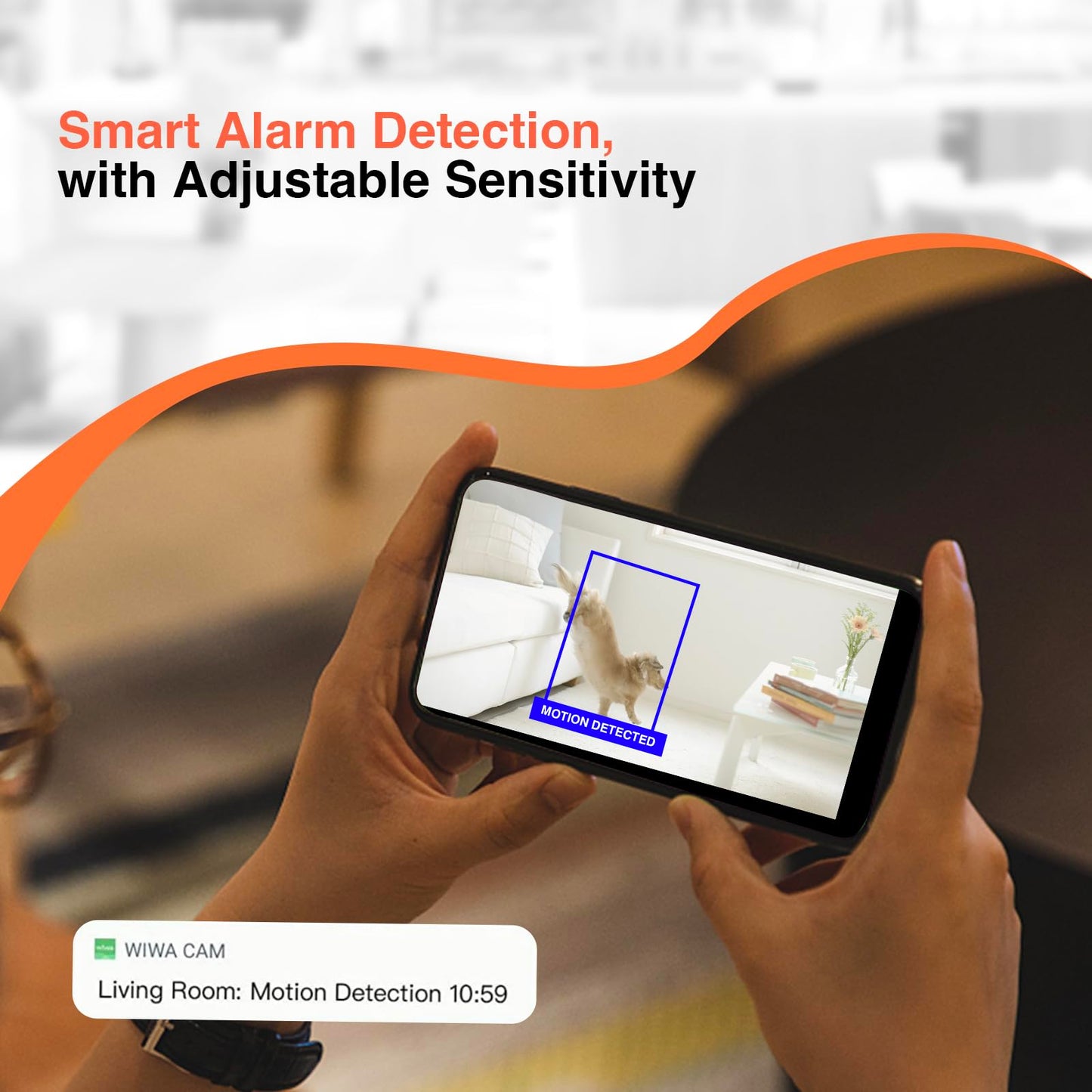 XXAXX 4K Ultra HD WiFi Security Camera, Stream to Phone, Motion Detection, SD Card Slot, Phone App, Video-Only