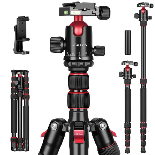 Victiv 80/85 inches Heavy Duty Tripod for Camera and Phone, 85" Camera Monopod Tripod, DSLR Binoculars Spotting Scope Camcorders Video Tripod Stand