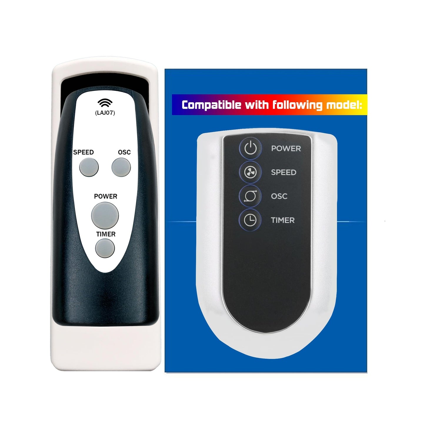 Replacement Remote Control for Lasko 2033667 2033667A M16950 M18950 S18961 S18635 U35115 U35120 2510 2511 2711 T38301 T32200 T36211 T37900 T38305